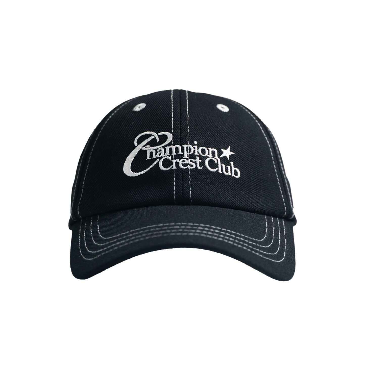 Champion Crest Club Logo Cap (Black)