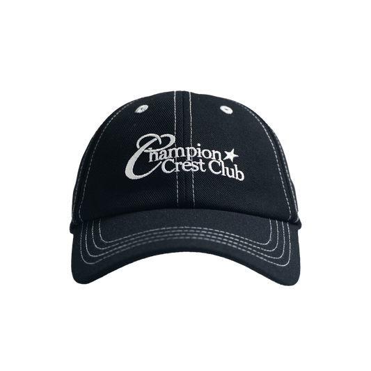 Champion Crest Club Logo Cap (Black)