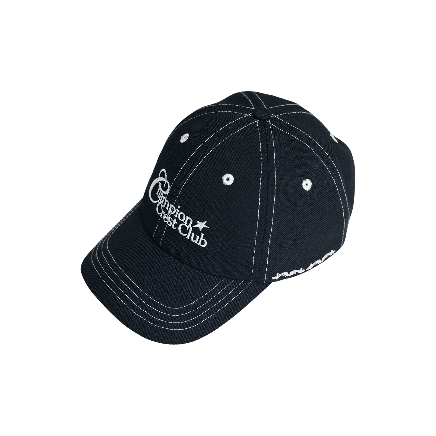 Champion Crest Club Logo Cap (Black)
