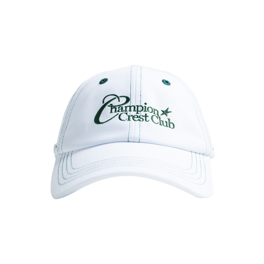 Champion Crest Club Logo Cap (White)