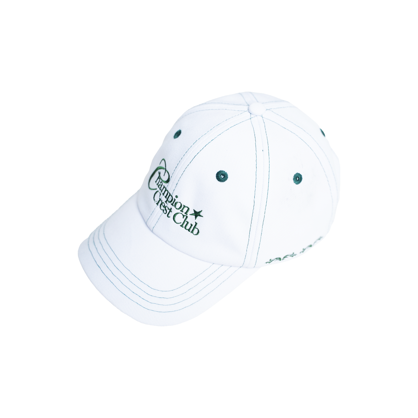 Champion Crest Club Logo Cap (White)