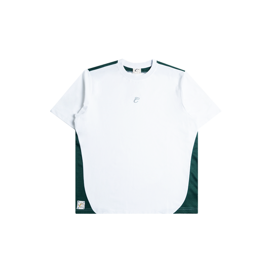 Champion Crest Club Logo Tee (White/Green)