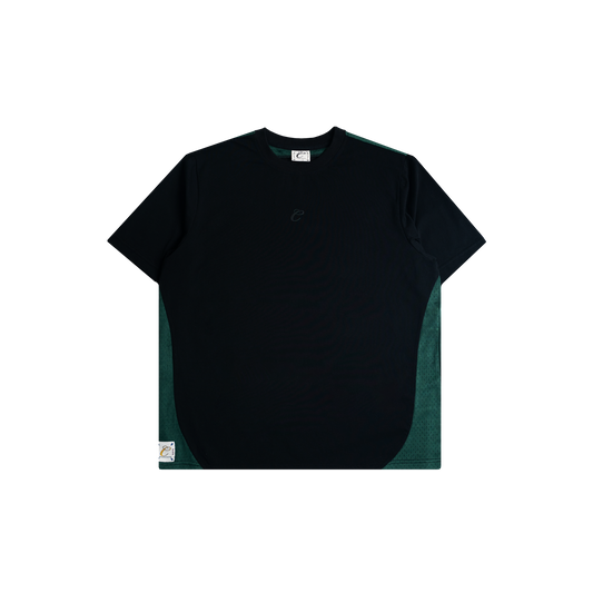 Champion Crest Club Logo Tee (Black/Green)